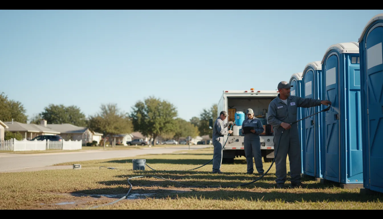 Long-Term Portable Toilet Rental in Marion, IA near me